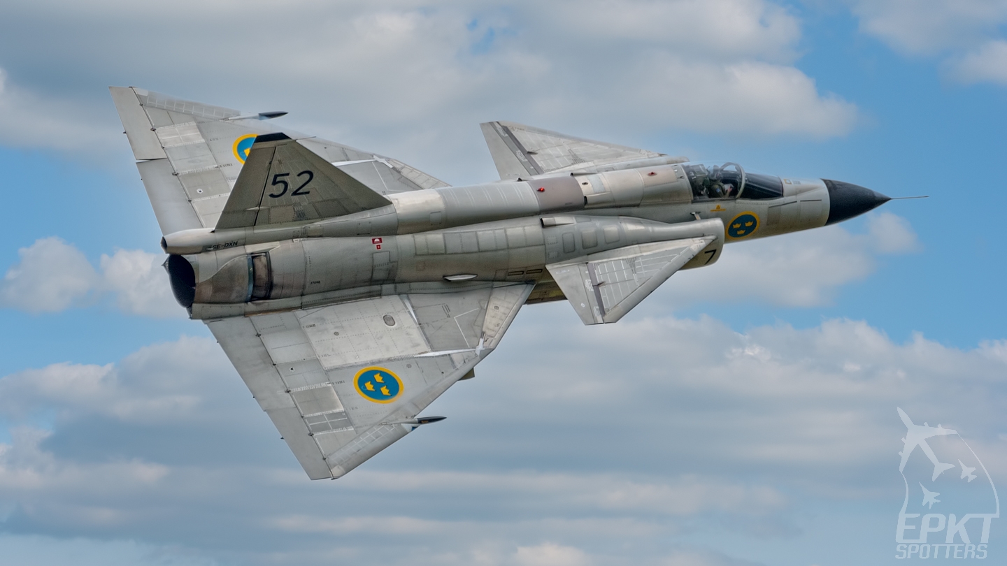 SE-DXN - Saab AJS-37 Viggen (Swedish Air Force Historical Flight (SwAFHF)) / Leos Janacek Airport - Ostrava Czech Republic [LKMT/OSR]