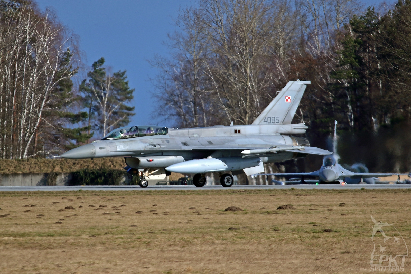 4085 - Lockheed Martin F-16 D Fighting Falcon (Poland - Air Force) / 32 Baza Lotnictwa Taktycznego - Lask Poland [EPLK/]