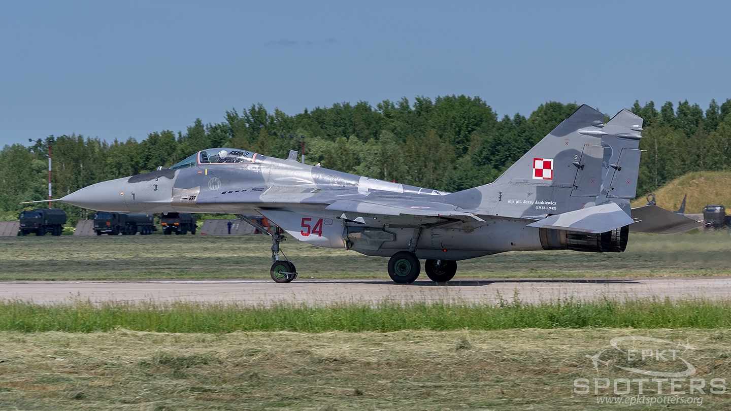 54 - Mikoyan Gurevich MiG-29 A Fulcrum (Poland - Air Force) / Malbork - Malbork Poland [EPMB/]