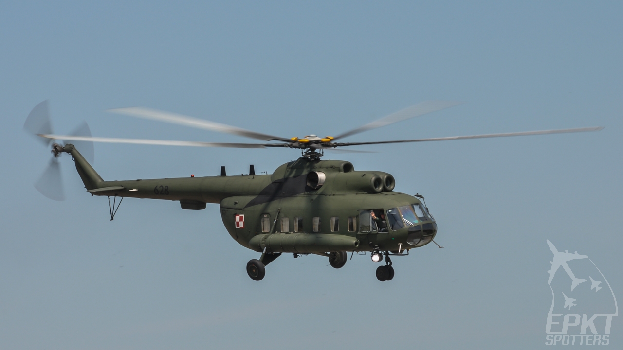 628 - Mil Mi-8 RL Hip (Poland - Air Force) / Kraków-Czyżyny - Kraków Poland [EPKC/]