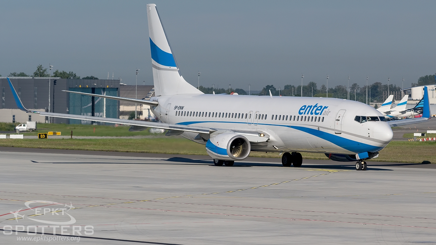 SP-ENW - Boeing 737 -86J (EnterAir) / Pyrzowice - Katowice Poland [EPKT/KTW]
