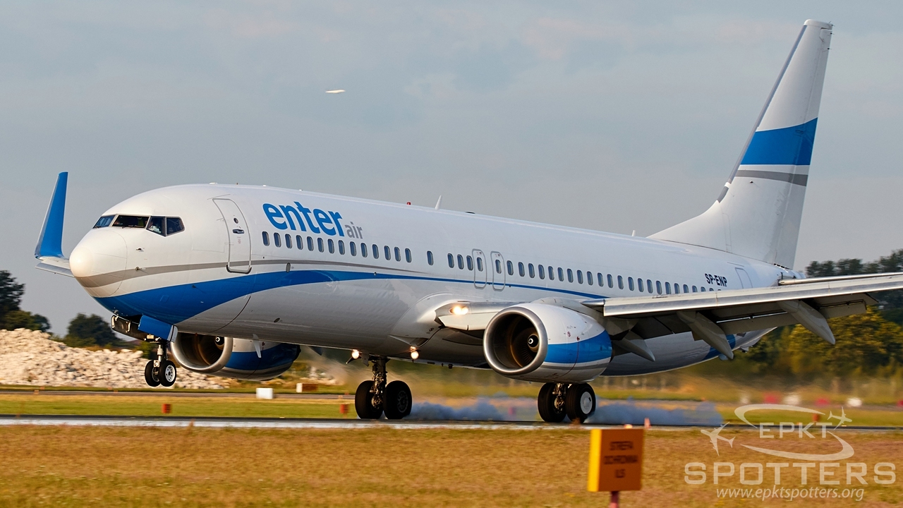 SP-ENP - Boeing 737-800   (EnterAir) / Pyrzowice - Katowice Poland [EPKT/KTW]