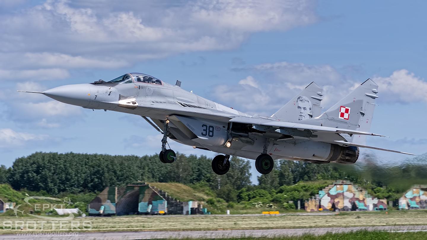 38 - Mikoyan Gurevich MiG-29 A Fulcrum (Poland - Air Force) / Malbork - Malbork Poland [EPMB/]