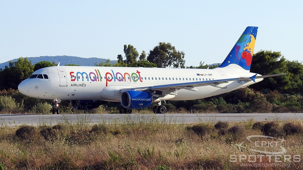 LY-SPF - Airbus A320-214  (SmallPlanet) / Dionysios Solomos - Zakynthos Greece [LGZA/ZTH]
