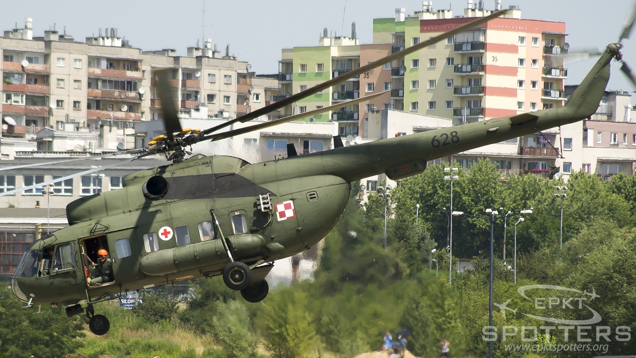 628 - Mil Mi-8 RL Hip (Poland - Air Force) / Kraków-Czyżyny - Kraków Poland [EPKC/]