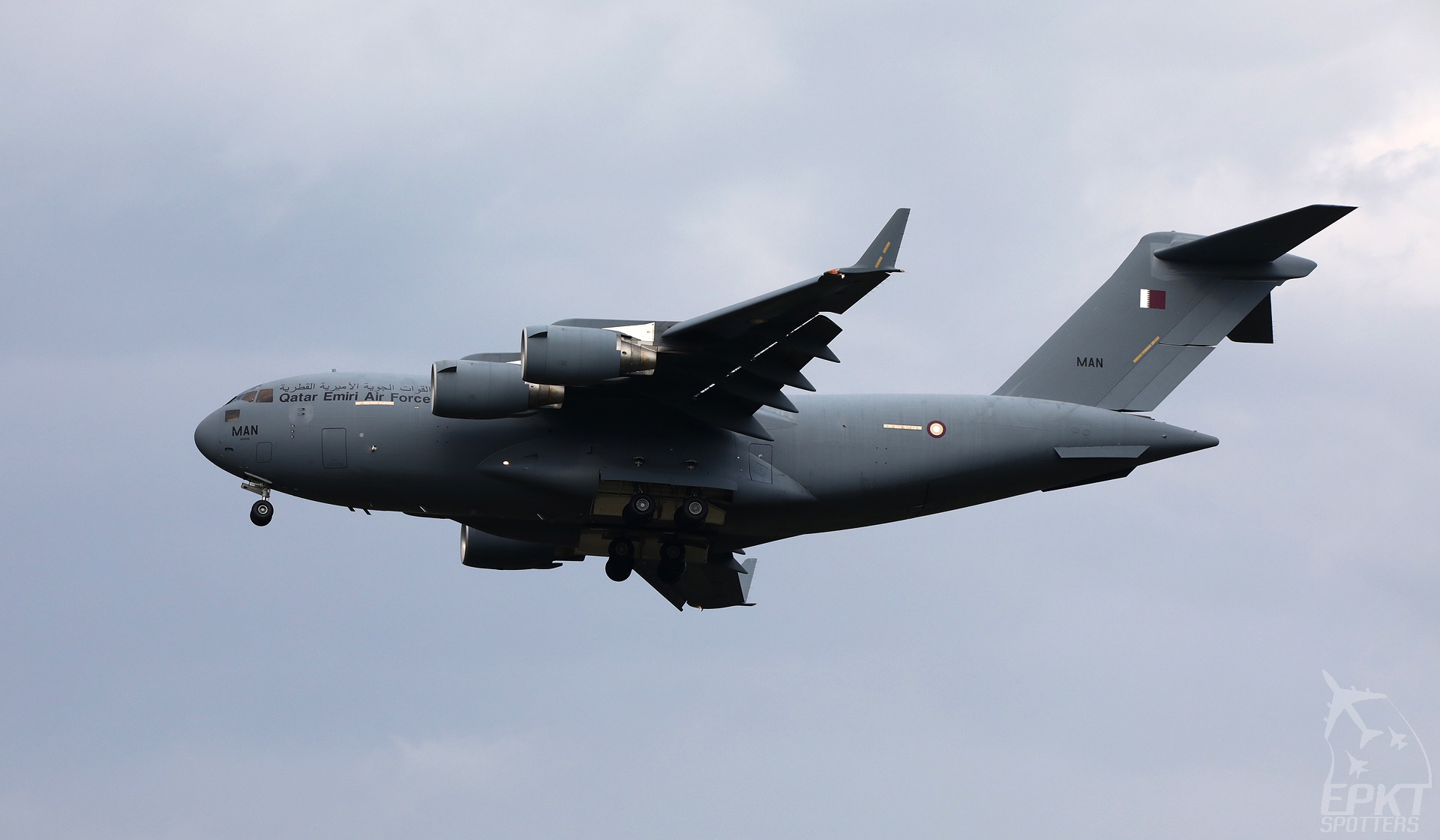 140006 - Boeing C-17 Globmaster  (Qarar Emiri Air Force) / Chopin / Okecie - Warsaw Poland [EPWA/WAW]