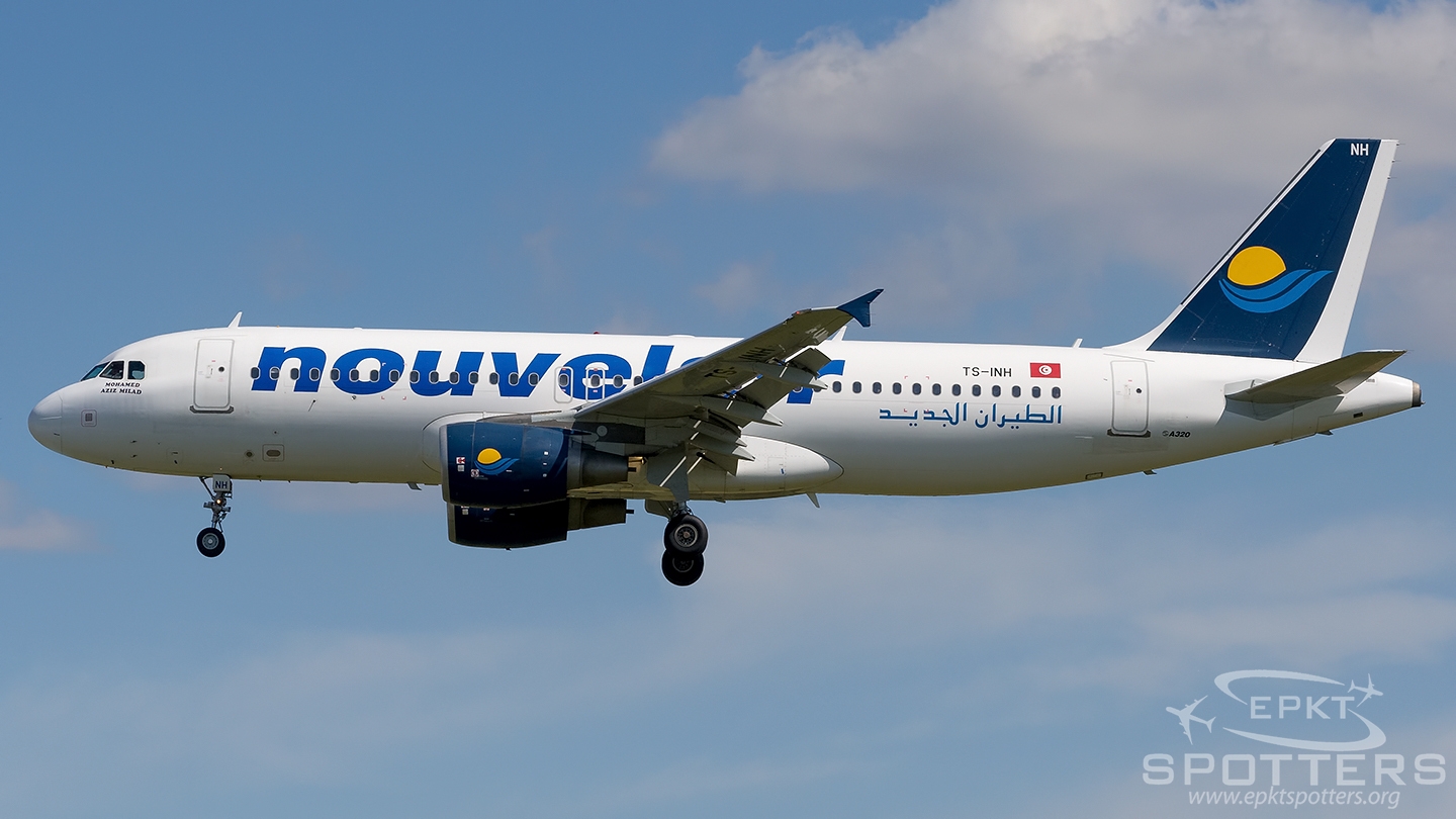 TS-INH - Airbus A320 -211 (Nouvelair) / Pyrzowice - Katowice Poland [EPKT/KTW]