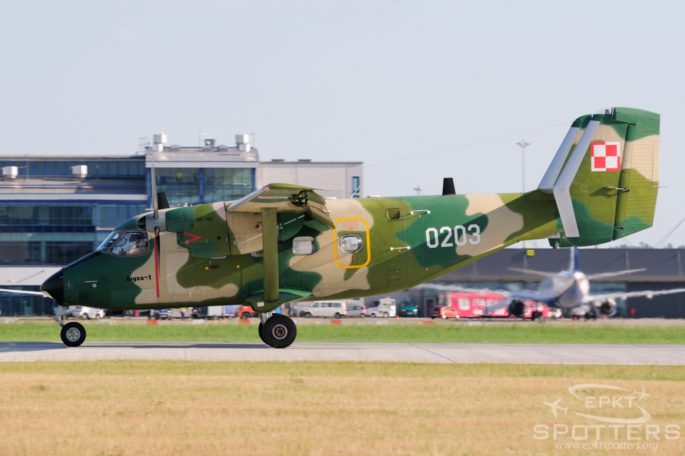 0203 - PZL-Mielec M-28 TD Bryza (Poland - Air Force) / Pyrzowice - Katowice Poland [EPKT/KTW]