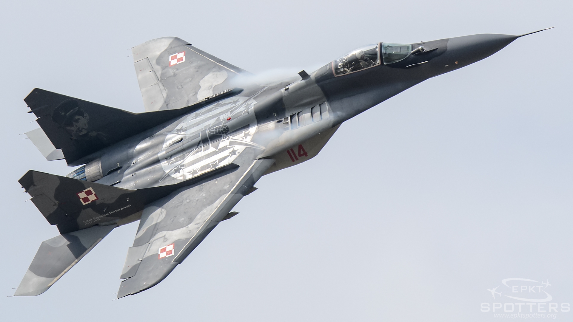 114 - Mikoyan Gurevich MiG-29 A Fulcrum (Poland - Air Force) / Radom - Radom Poland [EPRA/RDO]