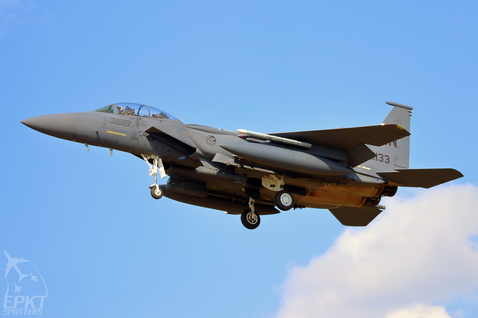 98-0133 - Boeing F-15E  Strike Eagle  (United States - US Army Air Force (USAAF)) / 32 Baza Lotnictwa Taktycznego - Lask Poland [EPLK/]