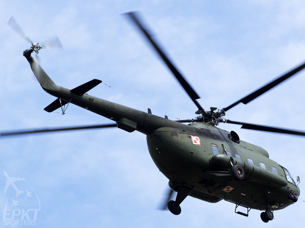 628 - Mil Mi-8 RL Hip (Poland - Air Force) / Balice - Krakow Poland [EPKK/KRK]