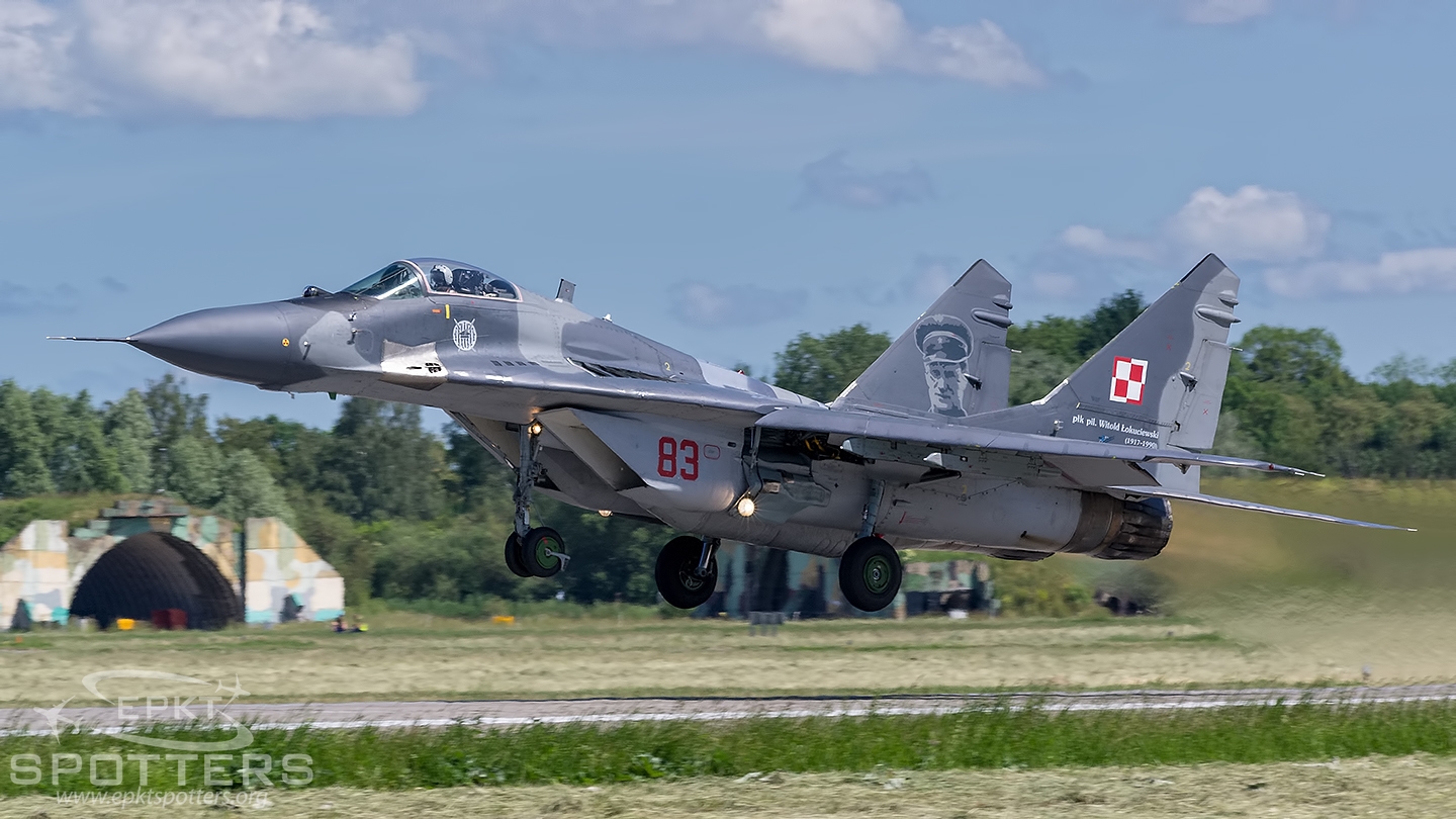 83 - Mikoyan Gurevich MiG-29 A Fulcrum (Poland - Air Force) / Malbork - Malbork Poland [EPMB/]