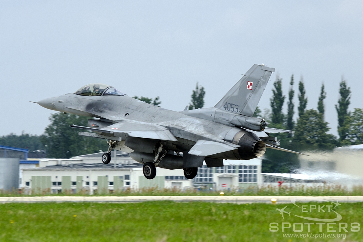 4053 - Lockheed Martin F-16 C Fighting Falcon (Poland - Air Force) / 32 Baza Lotnictwa Taktycznego - Lask Poland [EPLK/]