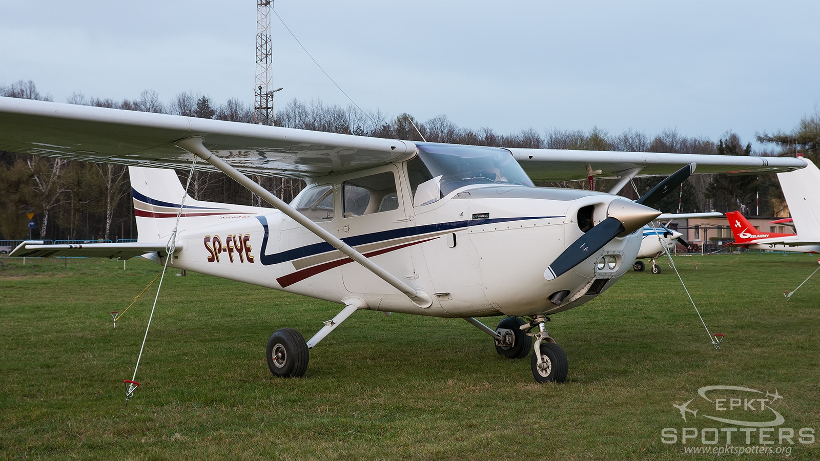 SP-FYE - Cessna 172 M (Aeroklub Czestochowski) / Gotartowice - Rybnik - Rybnik Poland [EPRG/]