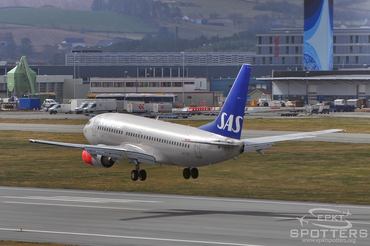 LN-TUF - Boeing 737 -705 (SAS Norge) / Sola - Stavanger Norway [ENZV/SVG ]