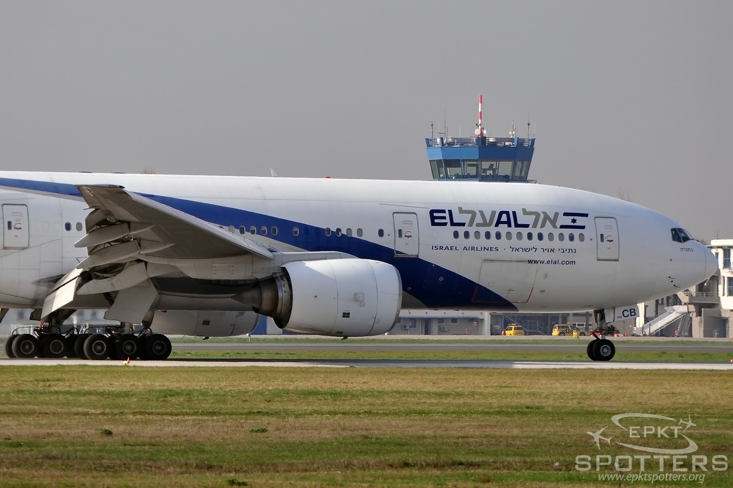 4X-ECB - Boeing 777 -258(ER) (El Al Israel Airlines) / Pyrzowice - Katowice Poland [EPKT/KTW]