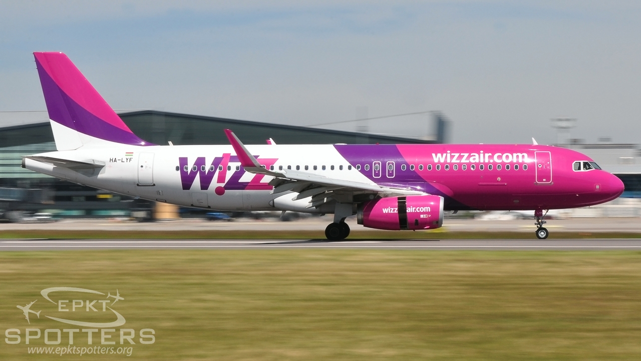 HA-LYF - Airbus A320 -232(WL) (Wizz Air) / Lech Walesa - Gdansk Poland [EPGD/GDN]