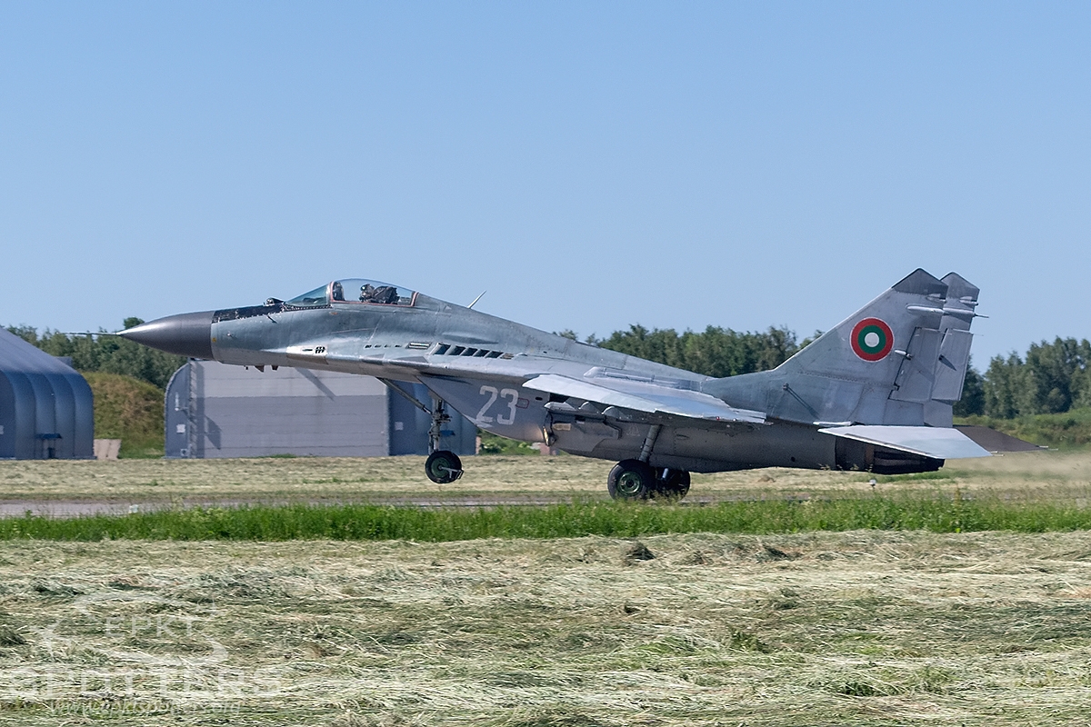 23 - Mikoyan Gurevich MiG-29 Fulcrum  (Bulgaria - Air Force) / Malbork - Malbork Poland [EPMB/]
