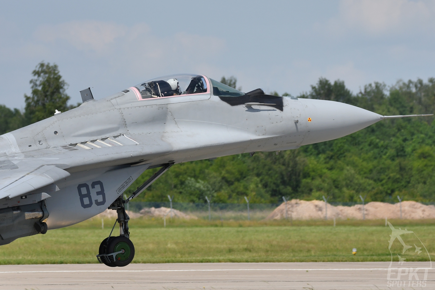 83 - Mikoyan Gurevich MiG-29 A Fulcrum (Poland - Air Force) / 23 Baza Lotnictwa Taktycznego - Minsk Mazowiecki Poland [EPMM/]