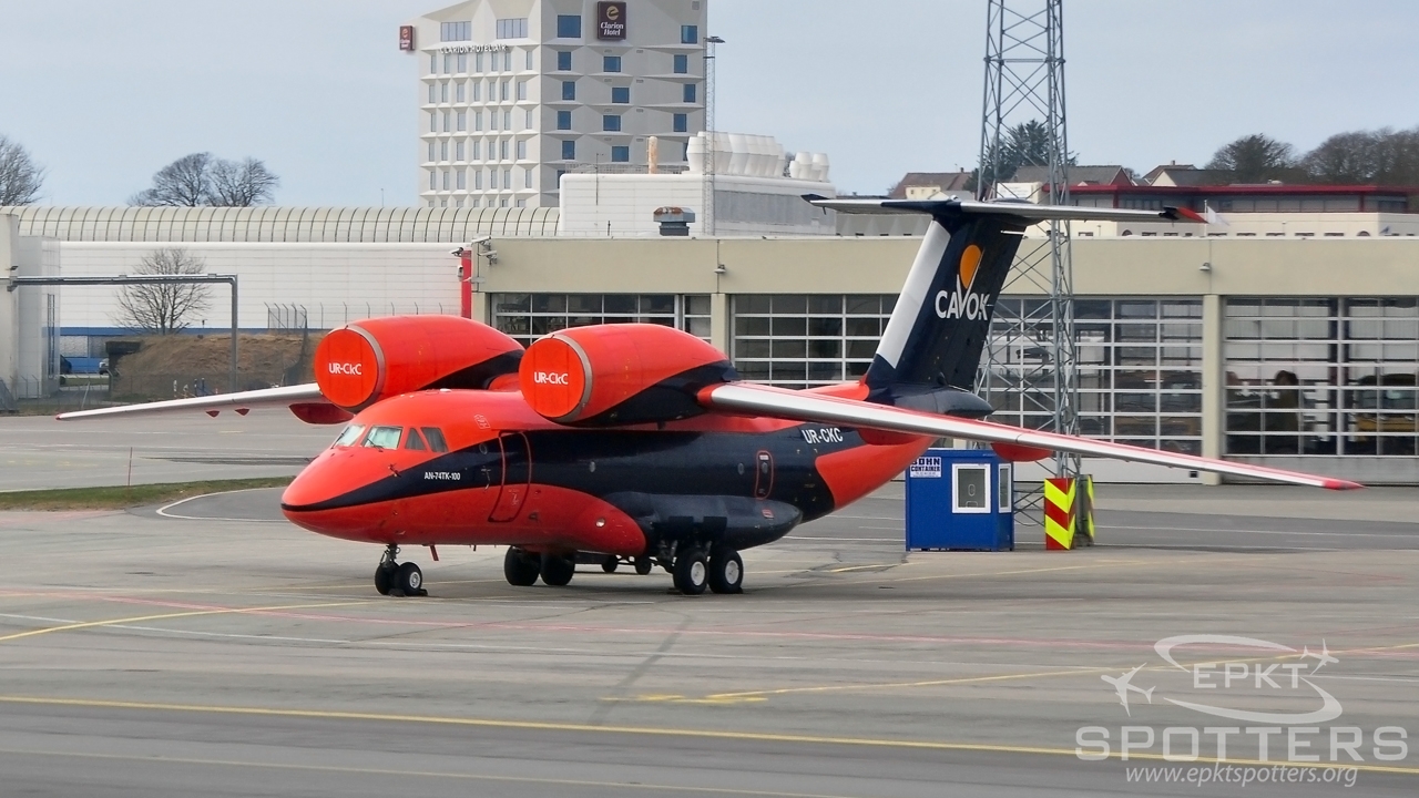 UR-CKC - Antonov An-74 TK-100 (Cavok Air) / Sola - Stavanger Norway [ENZV/SVG ]