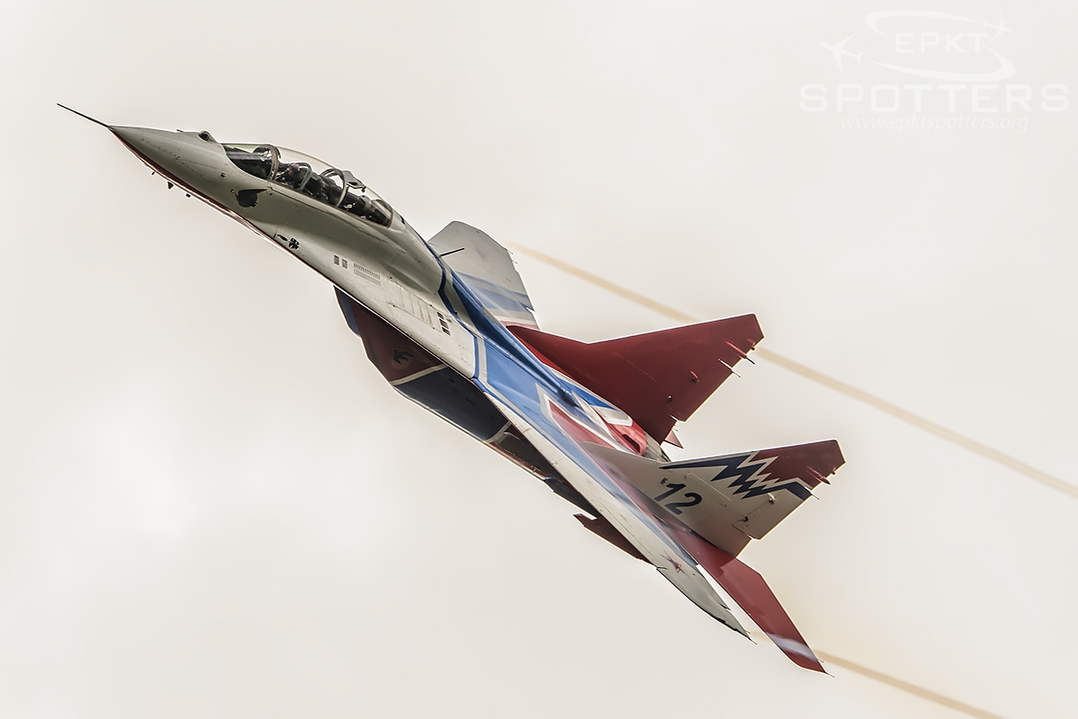 12 - Mikoyan Gurevich MiG-29 A Fulcrum (Russia - Air Force) / Ramenskoye / Zhukovsky - Ramenskoe Russian Federation [UUBW/]