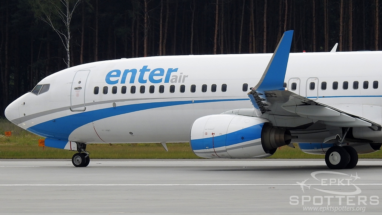 SP-ENY - Boeing 737 -86N (EnterAir) / Pyrzowice - Katowice Poland [EPKT/KTW]