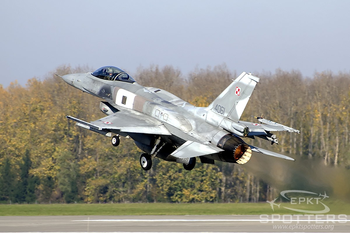 4061 - Lockheed Martin F-16 C Fighting Falcon (Poland - Air Force) / Krzesiny - Poznan Poland [EPKS/]