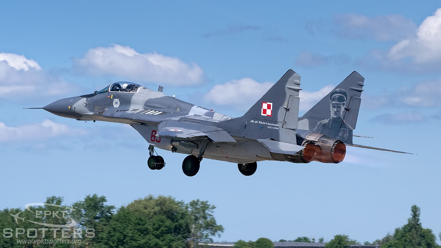 83 - Mikoyan Gurevich MiG-29 A Fulcrum (Poland - Air Force) / Malbork - Malbork Poland [EPMB/]