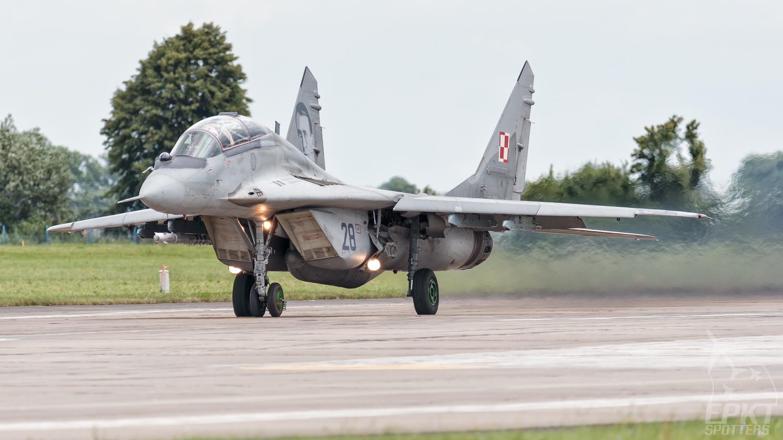 28 - Mikoyan Gurevich MiG-29 UB  (Poland - Air Force) / Malbork - Malbork Poland [EPMB/]
