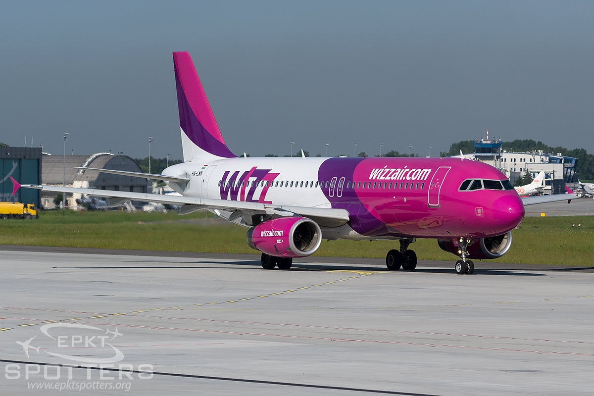 HA-LWN - Airbus A320 -232 (Wizz Air) / Pyrzowice - Katowice Poland [EPKT/KTW]